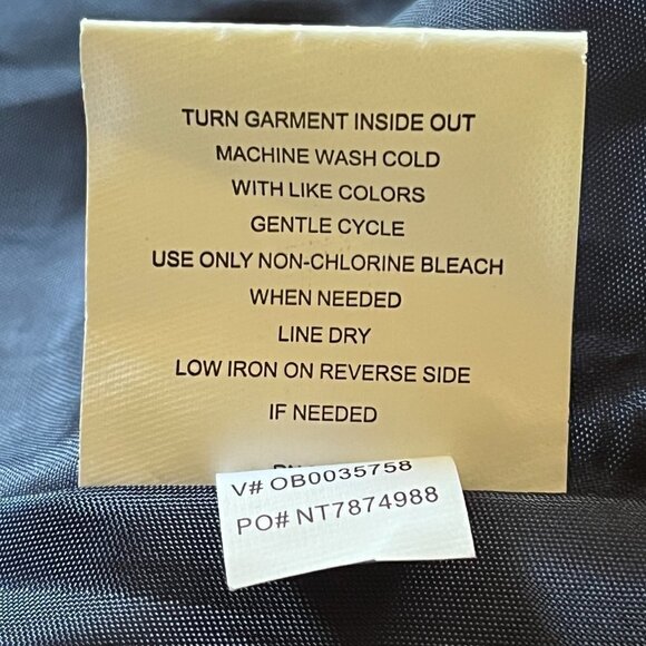 Sahali Plaid Tweed & Denim sz. 12 Lagen-Look Blue Tan Equestrian Riding Jacket - Picture 9 of 9